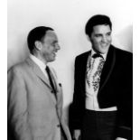 Elvis Presley, Frank Sinatra Print