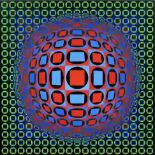 Victor Vasarely "Untitled" Offset Lithograph
