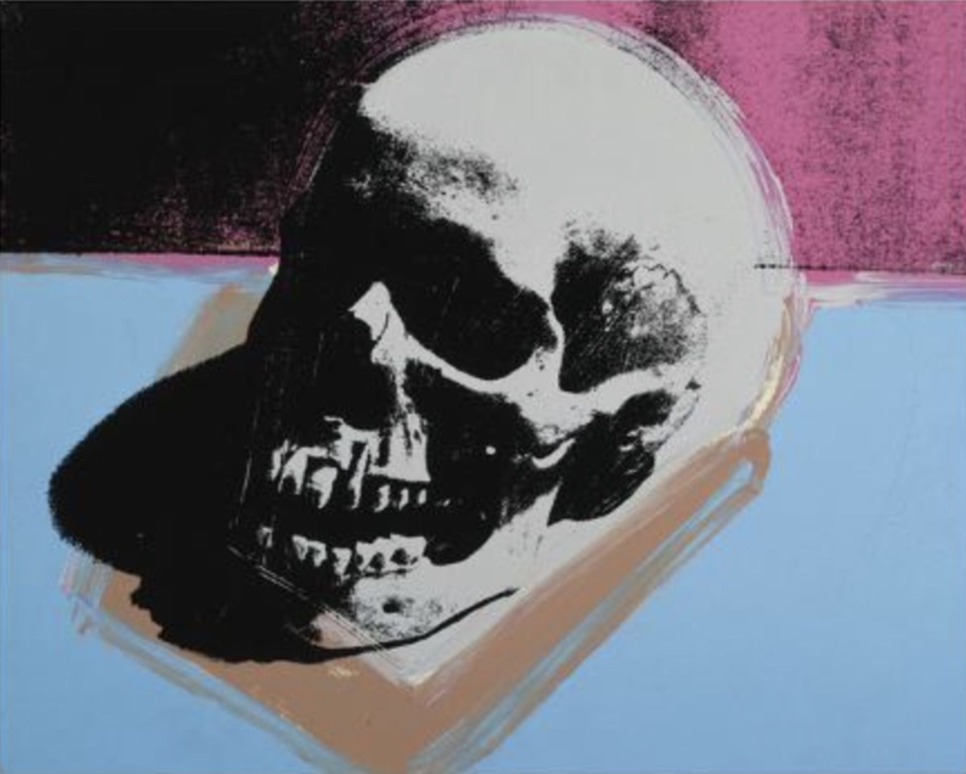 Andy Warhol "Skull, 1976" Offset Lithograph