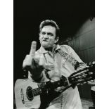 Johnny Cash "Middle Finger, 1969" Print