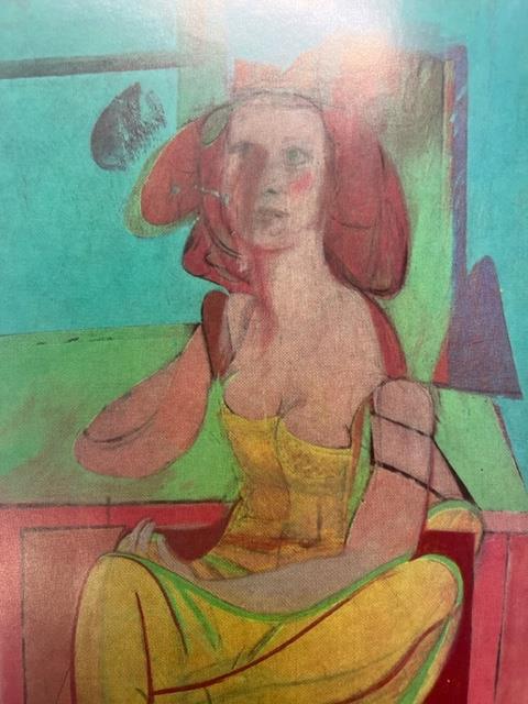 Willem de Kooning "Seated Woman" Print. - Image 2 of 6