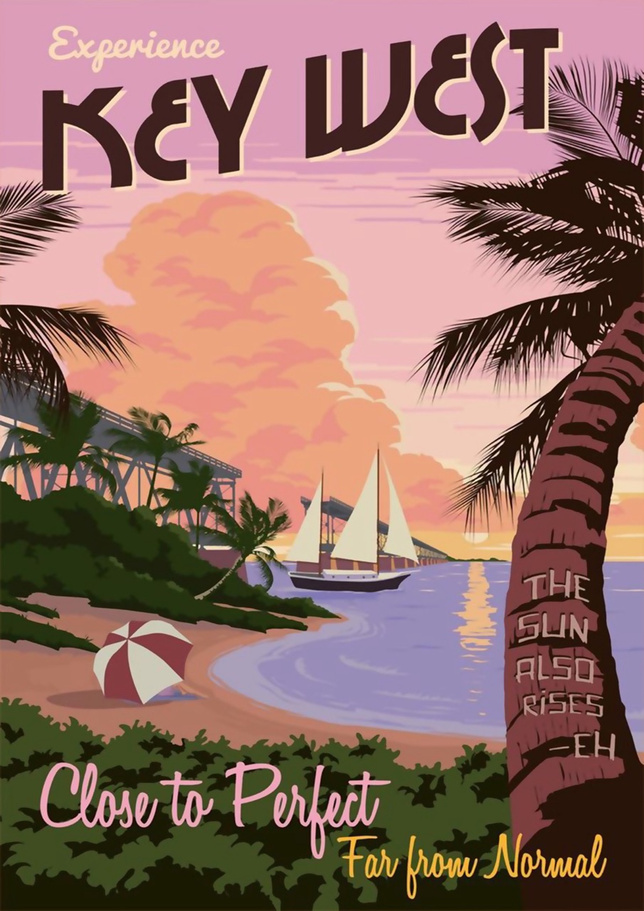 Key West, Florida Travel Poster