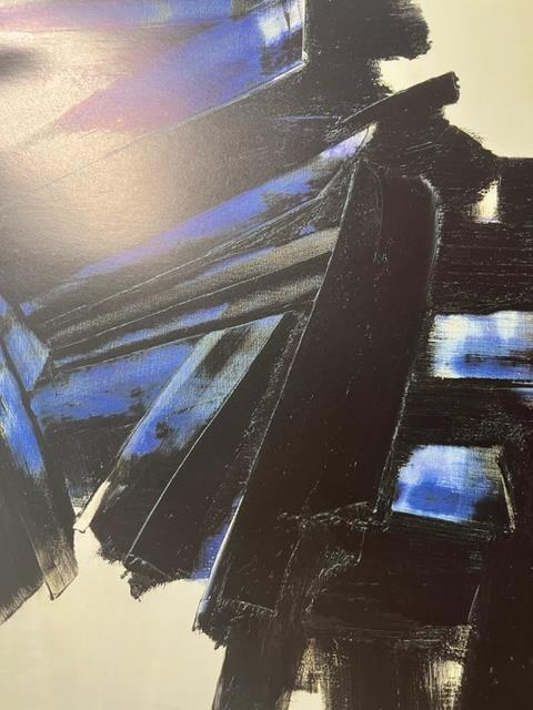 Pierre Soulages "Peinture" Print. - Image 3 of 6