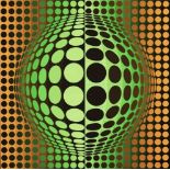 Victor Vasarely "Untitled" Offset Lithograph