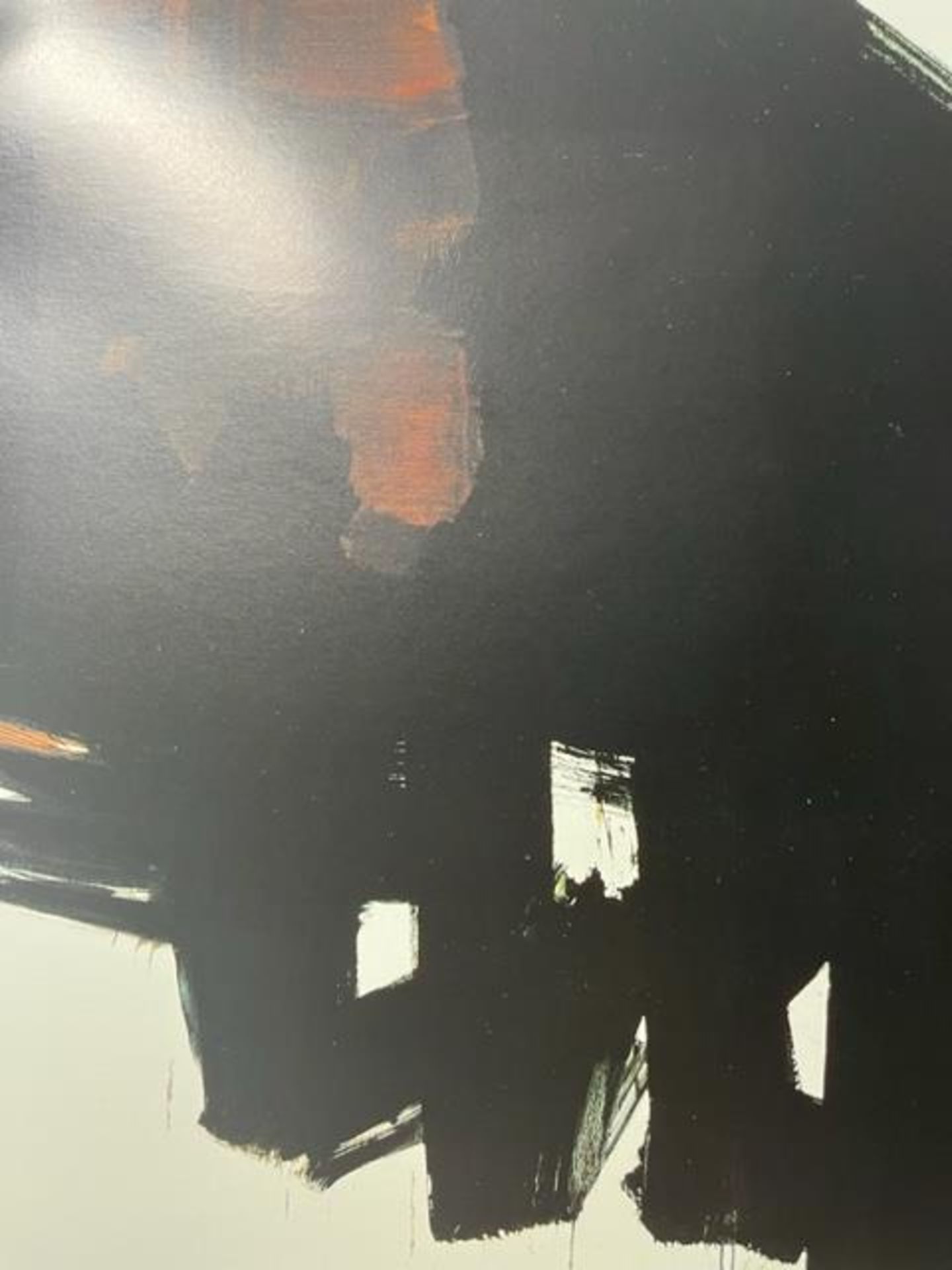 Pierre Soulages "Peinture" Print. - Image 5 of 6