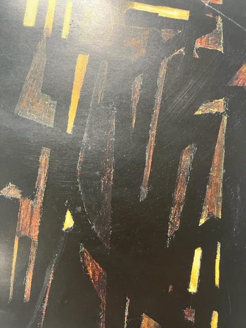 Pierre Soulages "Peinture" Print. - Image 6 of 6