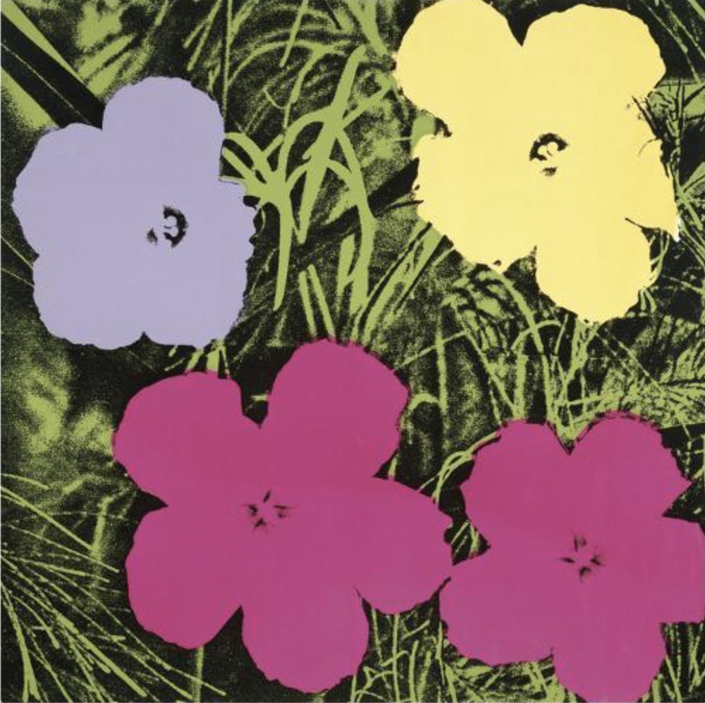 Andy Warhol "Flowers, 1970" Offset Lithograph