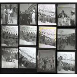 Slim Aarons "Louis Armstrong, Colosseum, Rome, 1949" Metal Contact Sheet