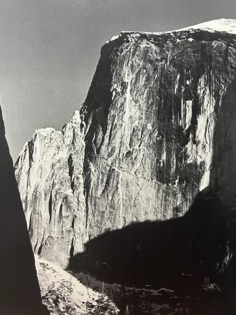 Ansel Adams "Moon and Half Dome" Print. - Image 4 of 6