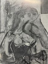 Willem de Kooning "Pink Lady" Print.