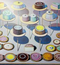 Wayne Thiebaud "Untitled" Print.