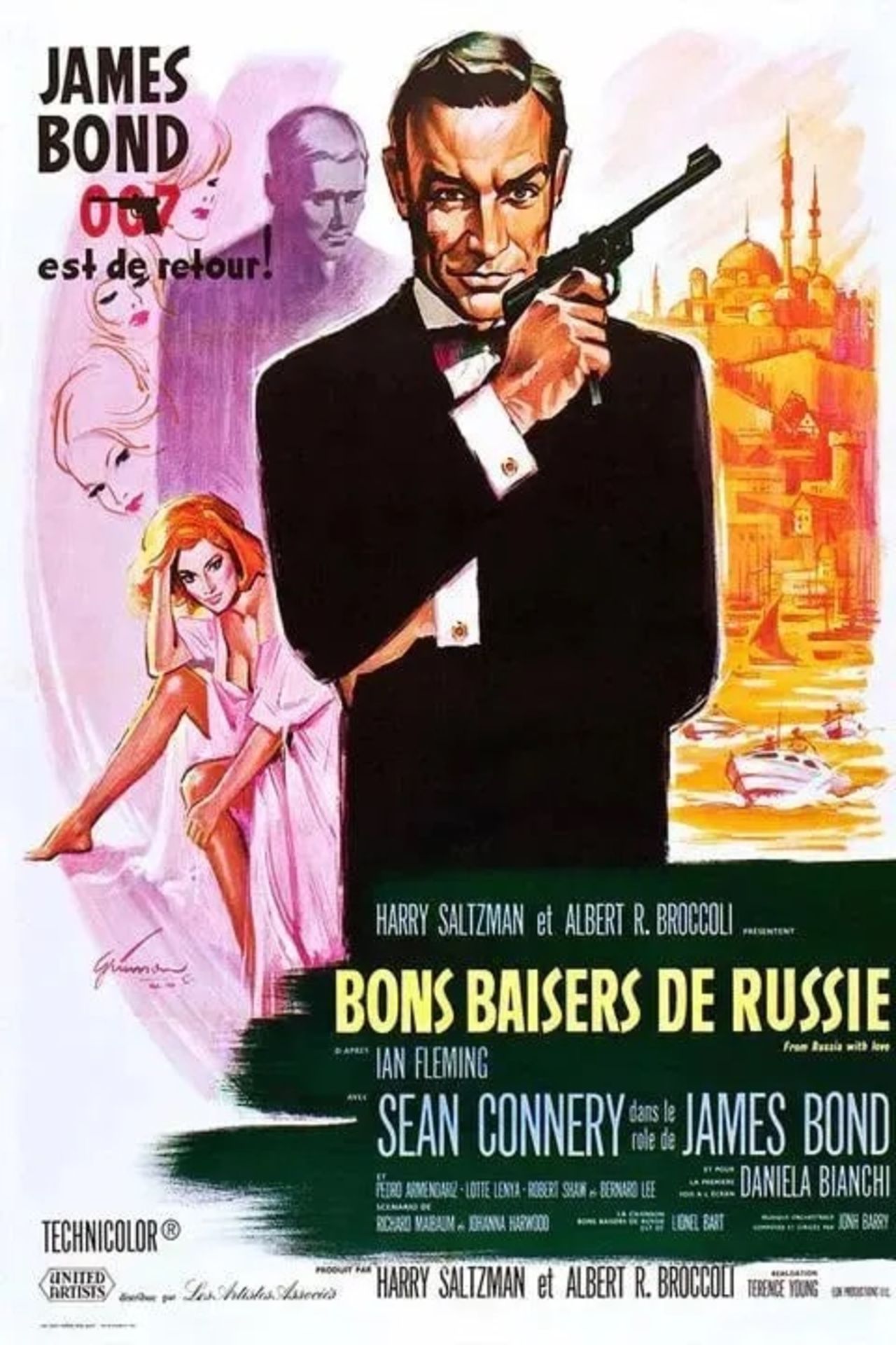 James Bond "From Russia With Love, 1963" Poster