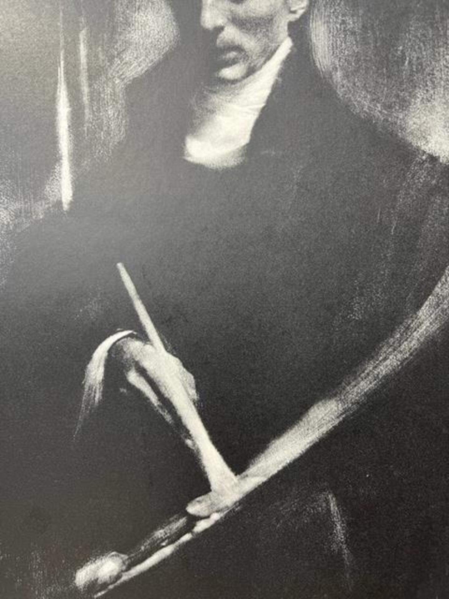 Edward Steichen "Self Portrait with Brush and Palette" Print. - Bild 5 aus 6