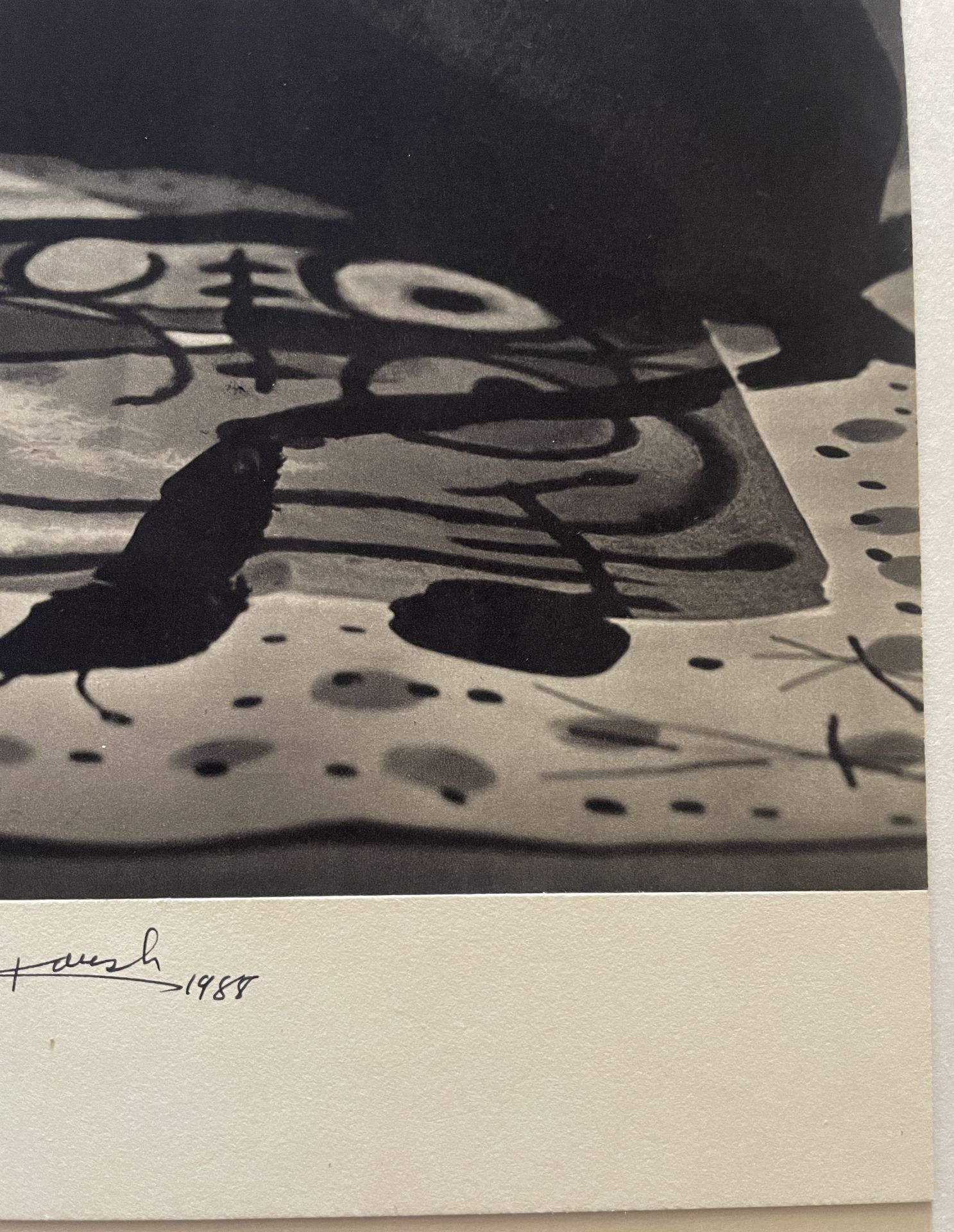 Yousuf Karsh Signed "Joan Miro" Print - Image 5 of 5
