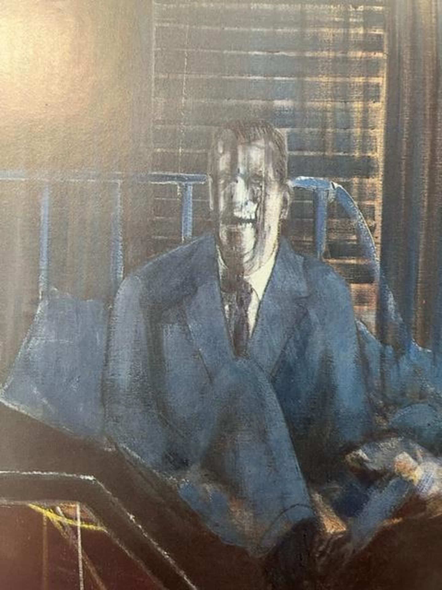 Francis Bacon "Study for a Portrait" Print. - Bild 3 aus 6