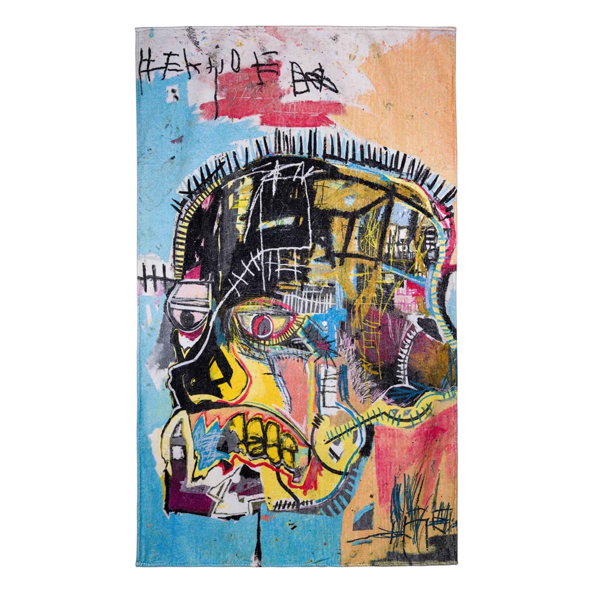 Jean Michel Basquiat "Skull, 1981" Towel