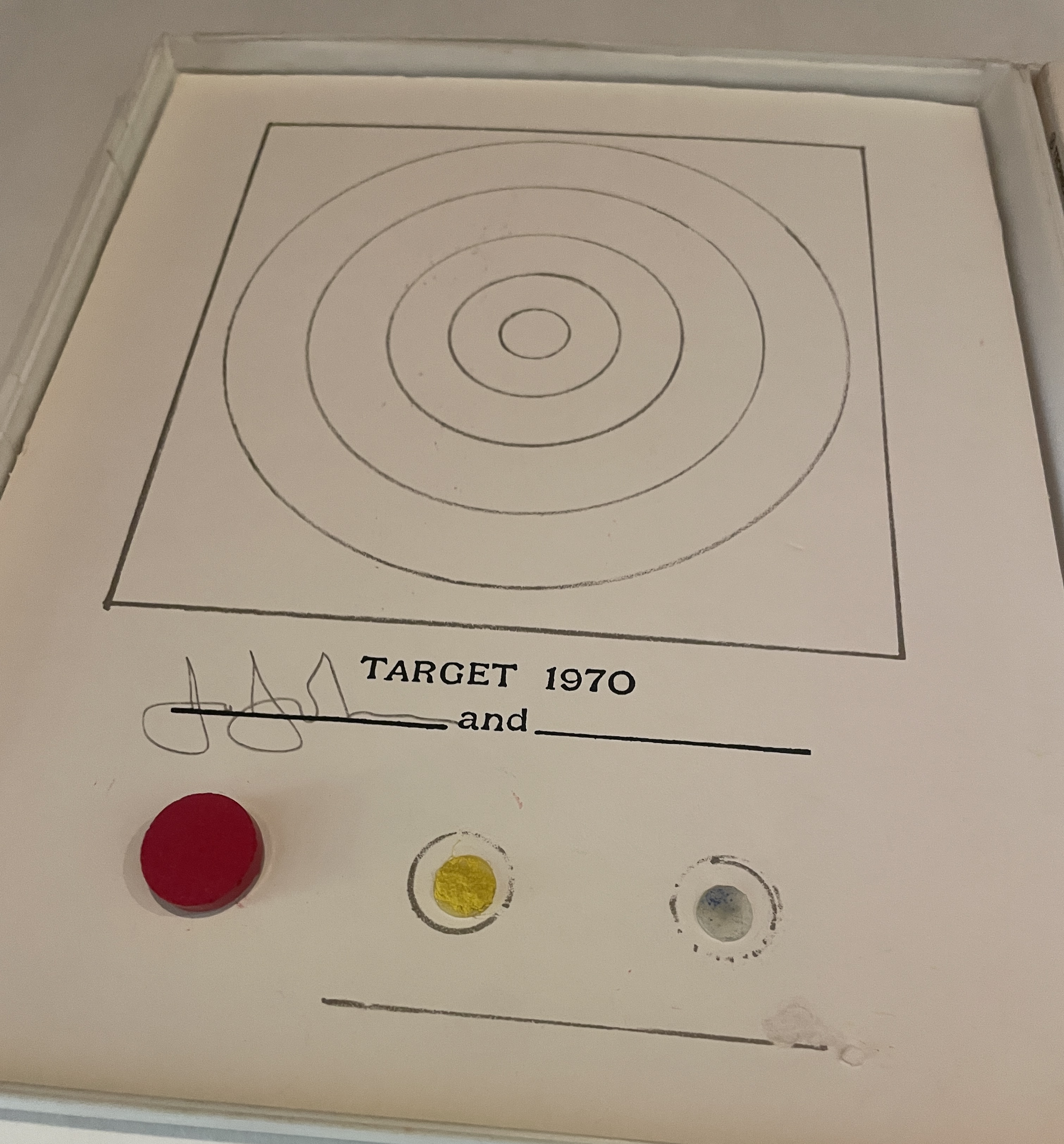 Jasper Johns (American, b. 1930) Target (from Technics and Creativity), 1971 - Image 3 of 7