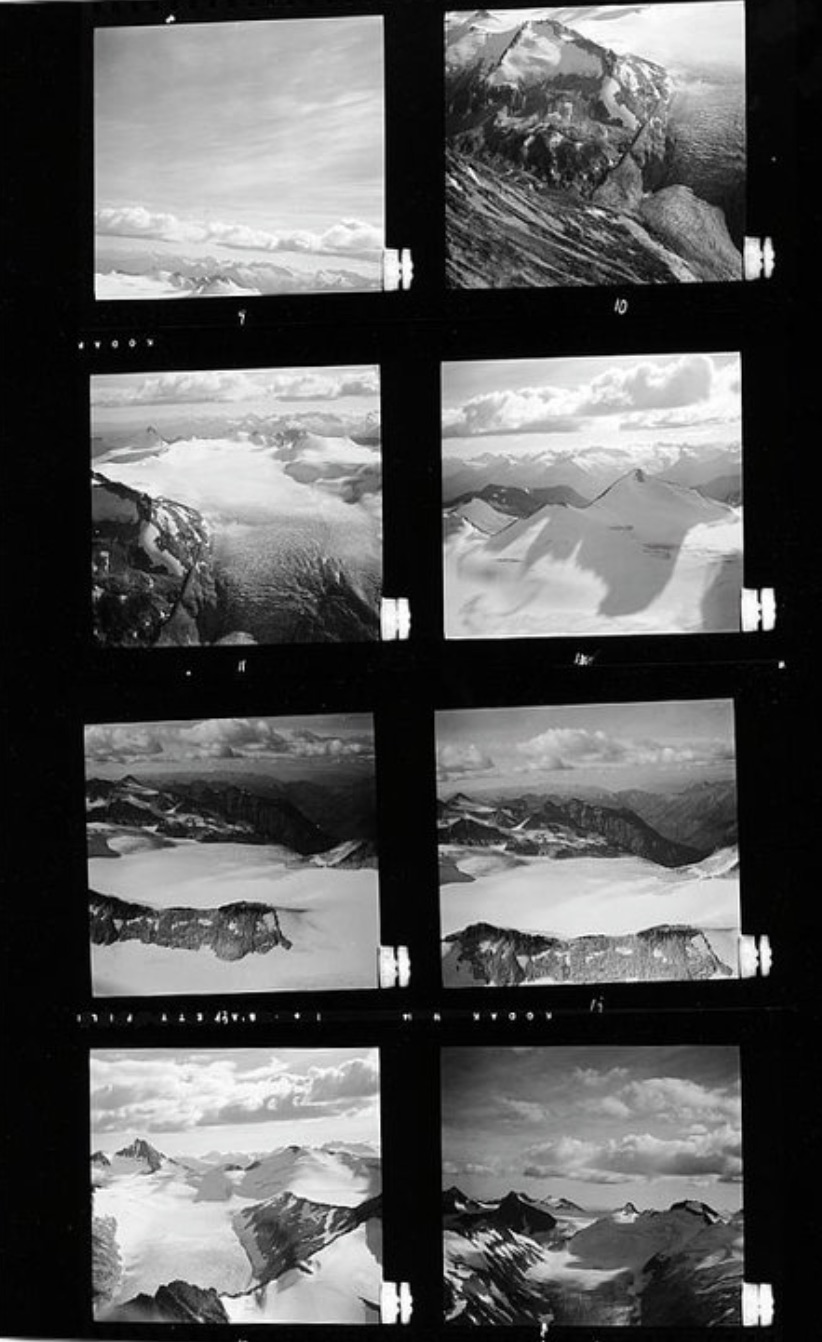 Margaret Bourke White Metal Contact Sheet