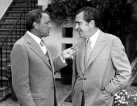 Frank Sinatra, Richard Nixon, White House Print
