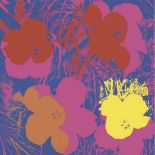 Andy Warhol "Flowers, 1970" Offset Lithograph