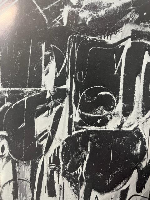 Willem de Kooning "Black Friday" Print. - Image 3 of 6