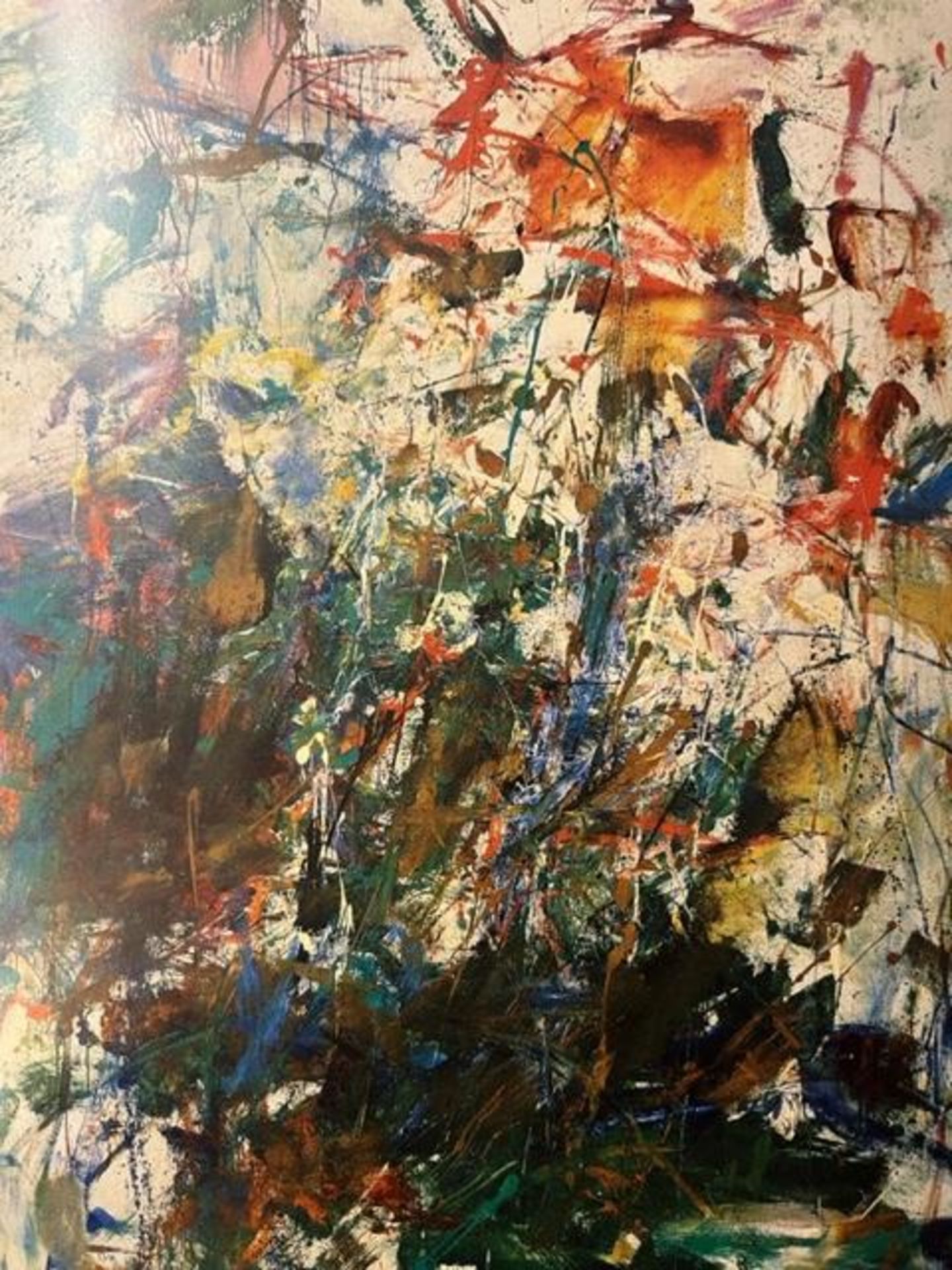 Joan Mitchell "Untitled" Print.