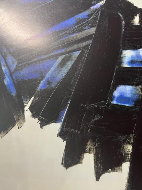 Pierre Soulages "Peinture" Print. - Image 4 of 6