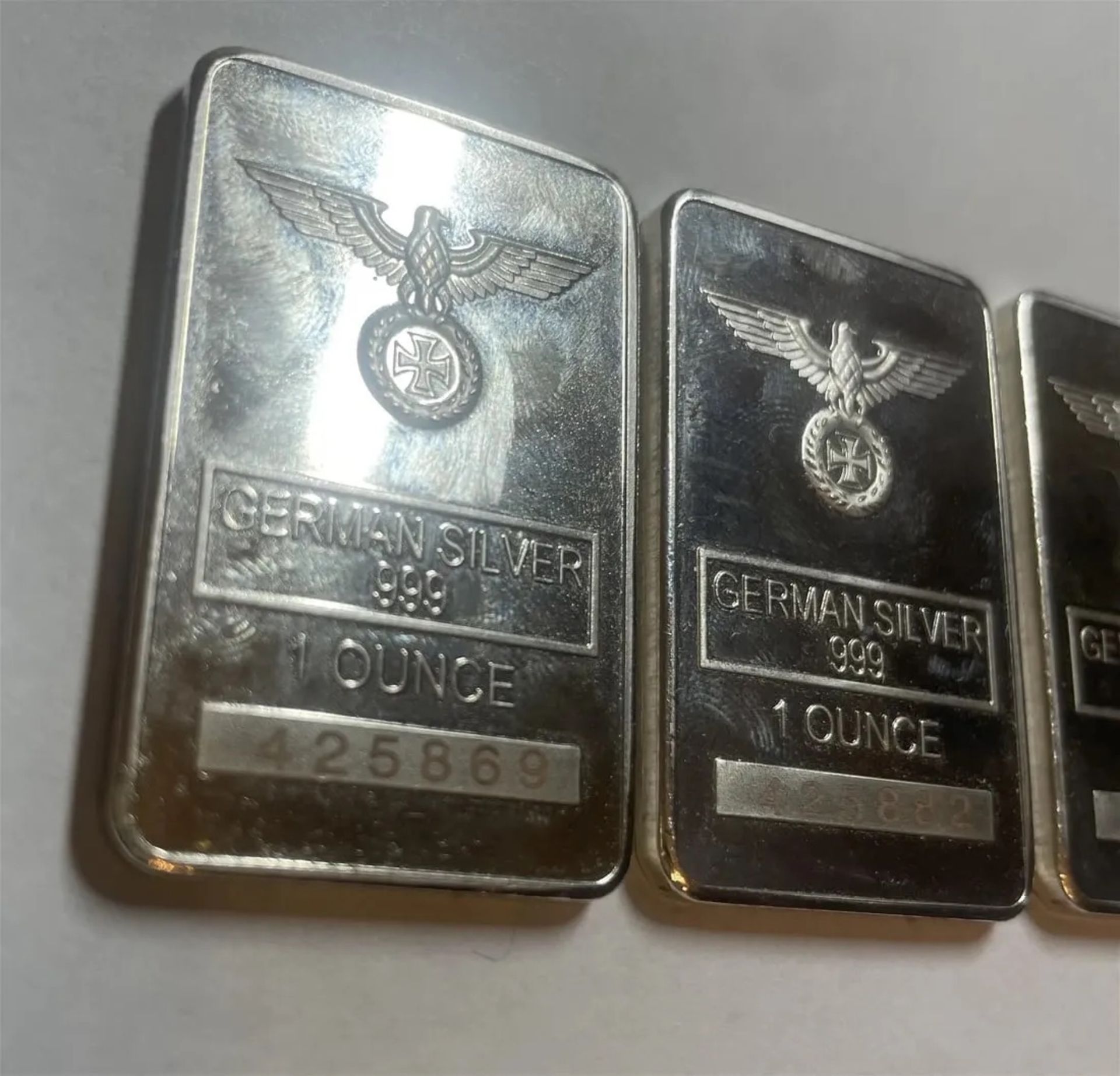 Deutsche Reichsbank Silver Bars (3) - Bild 3 aus 4