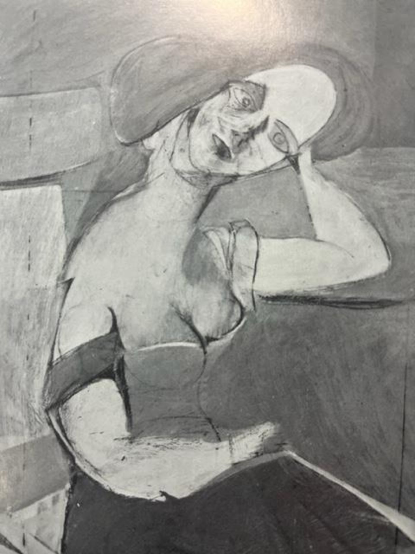 Willem de Kooning "Woman Sitting" Print. - Bild 4 aus 6
