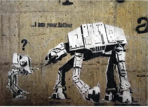 Banksy "Untitled, Star Wars" Print