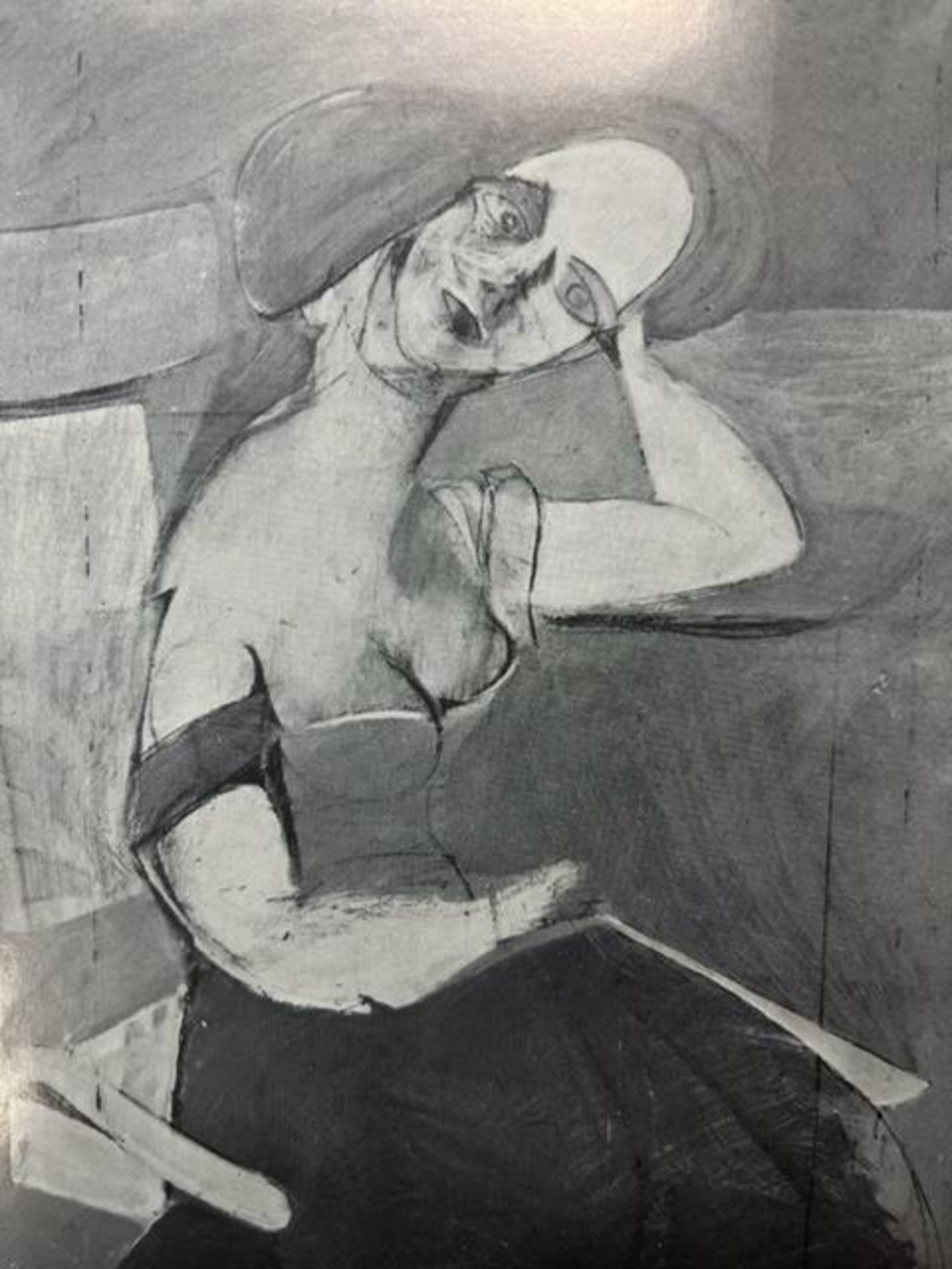 Willem de Kooning "Woman Sitting" Print.