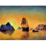 William Bradford "Untitled, 1881" Painting