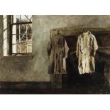 Andrew Wyeth "Study for the Quaker, 1975" Offset Lithograph