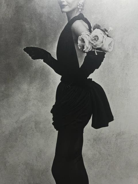 Irving Penn "Woman with Roses" Print. - Image 4 of 6