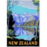 New Zealand Travel Poster
