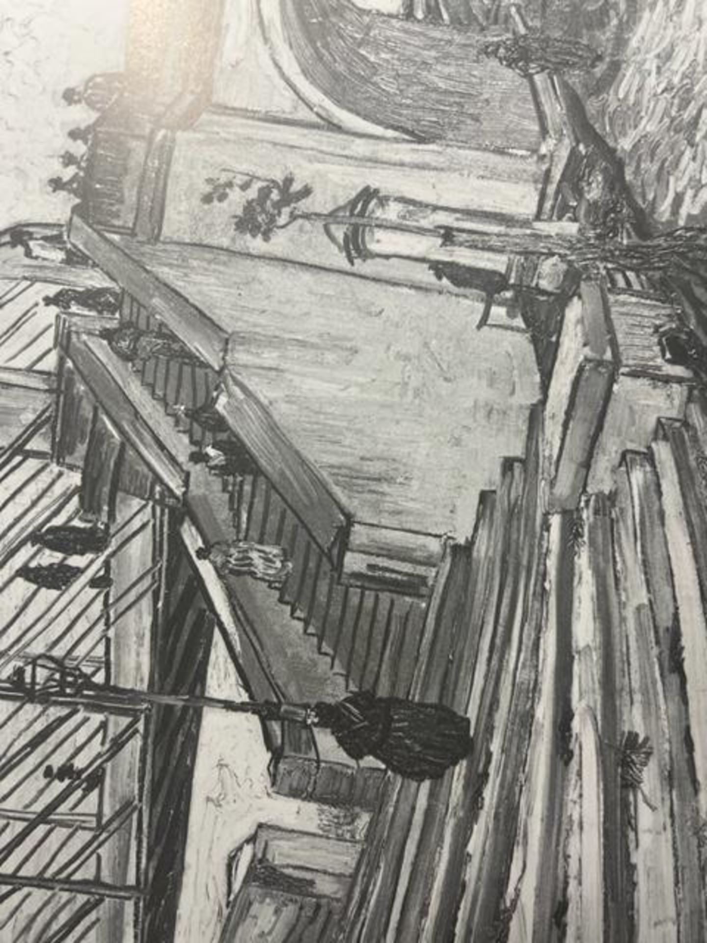 Vincent van Gogh "The Iron Bridge at Trinquetaille" Print. - Bild 6 aus 6