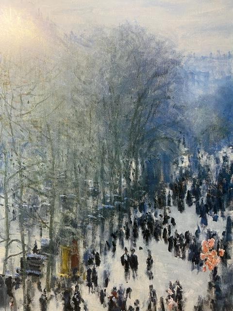 Claude Monet "The Boulevard des Capucines" Print. - Image 5 of 6