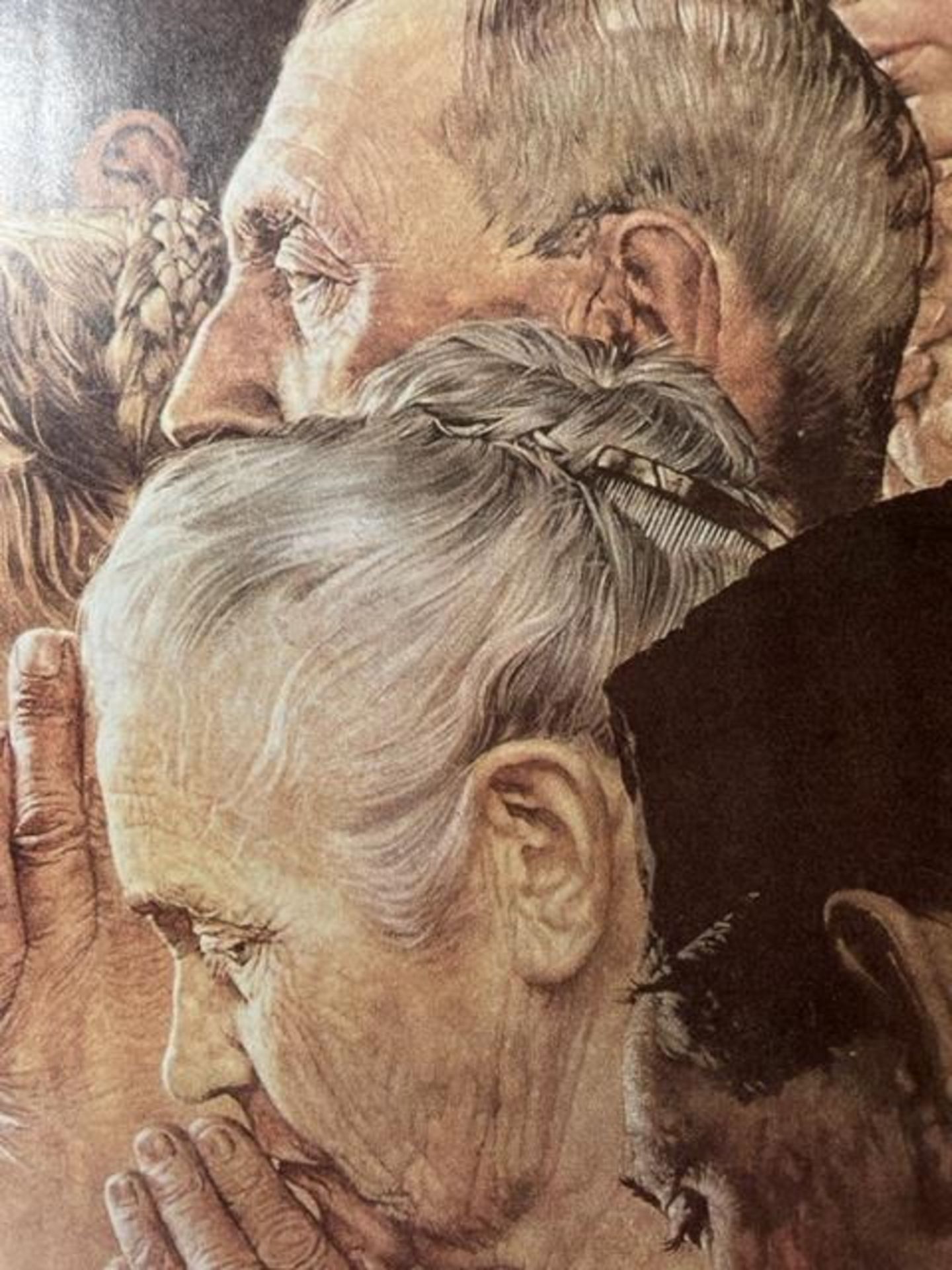 Norman Rockwell "Untitled" Print. - Image 5 of 6