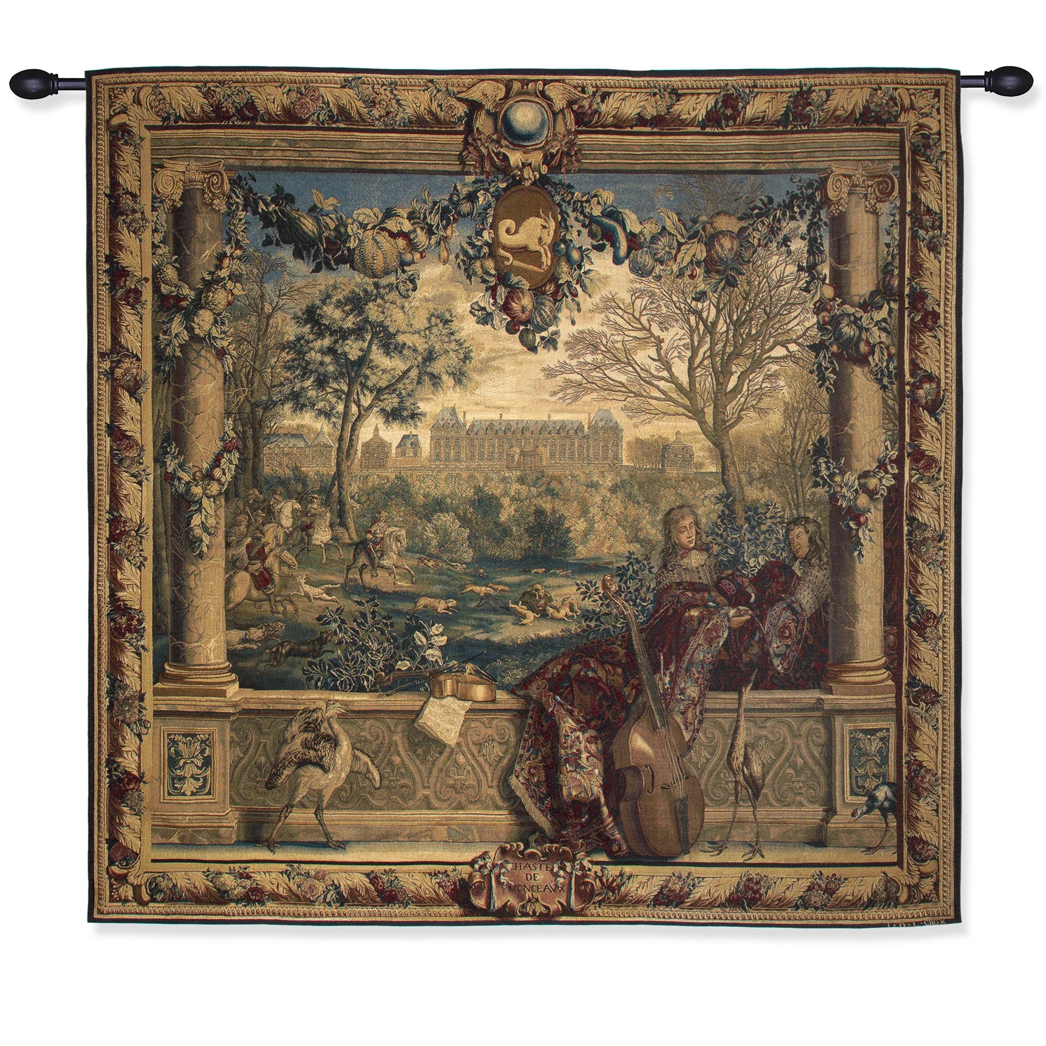 Chateau of Monceaux.Tapestry