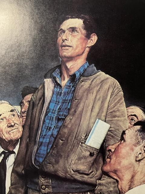 Norman Rockwell "Untitled" Print. - Bild 2 aus 6