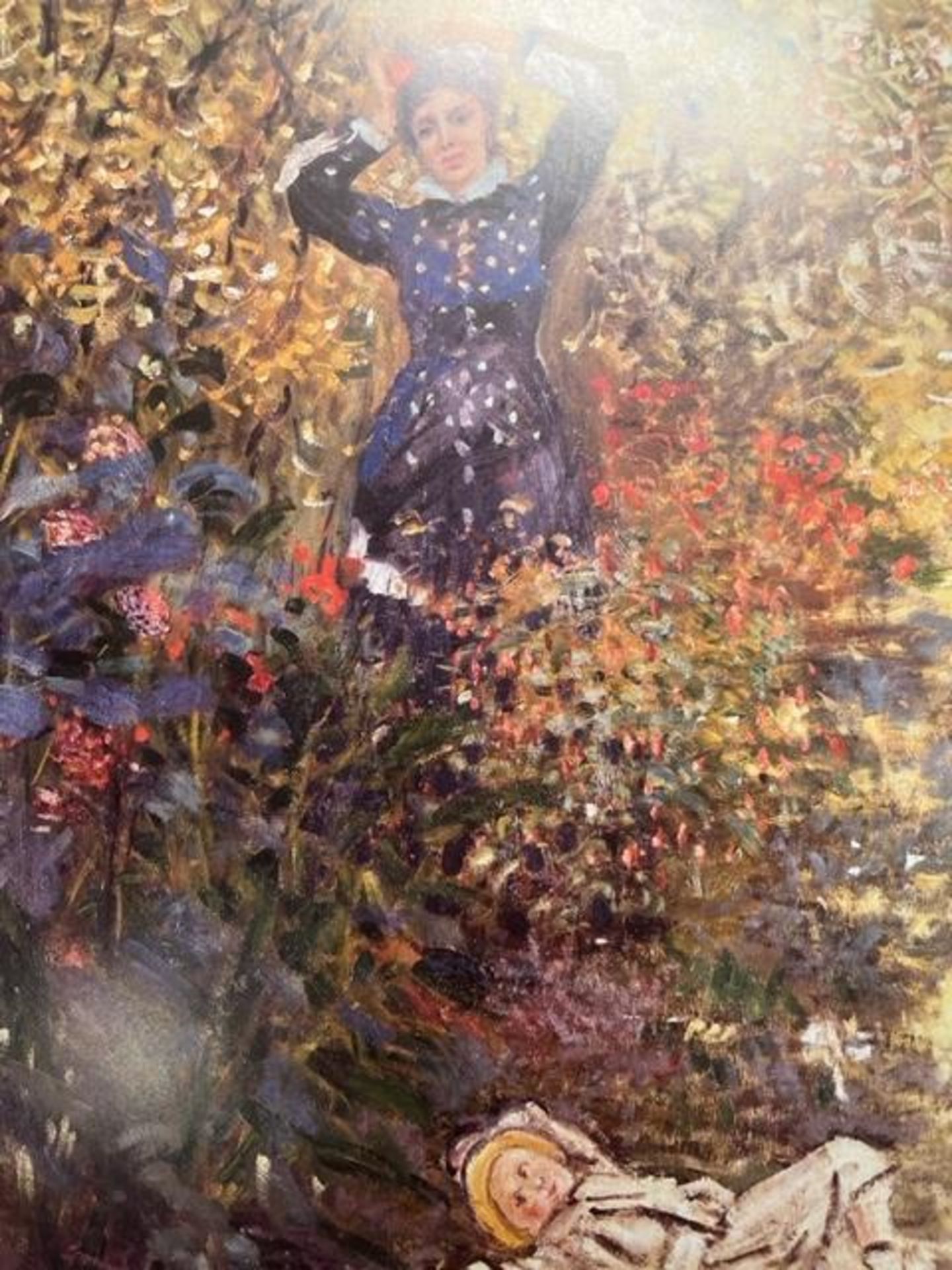 Claude Monet "Camille and Jean Monet" Print. - Bild 3 aus 6