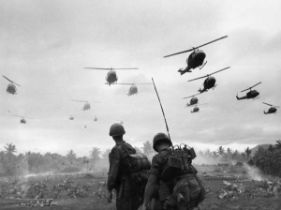Vietnam War, Hueys Photo Print