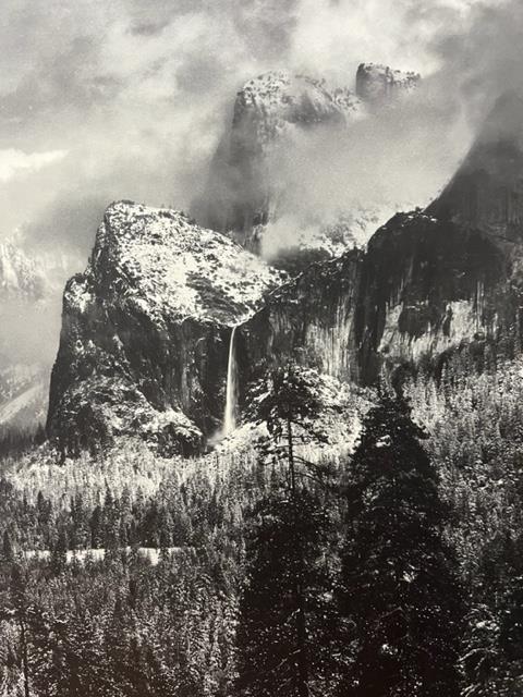 Ansel Adams "Clearing Winter Storm " Print. - Image 5 of 6