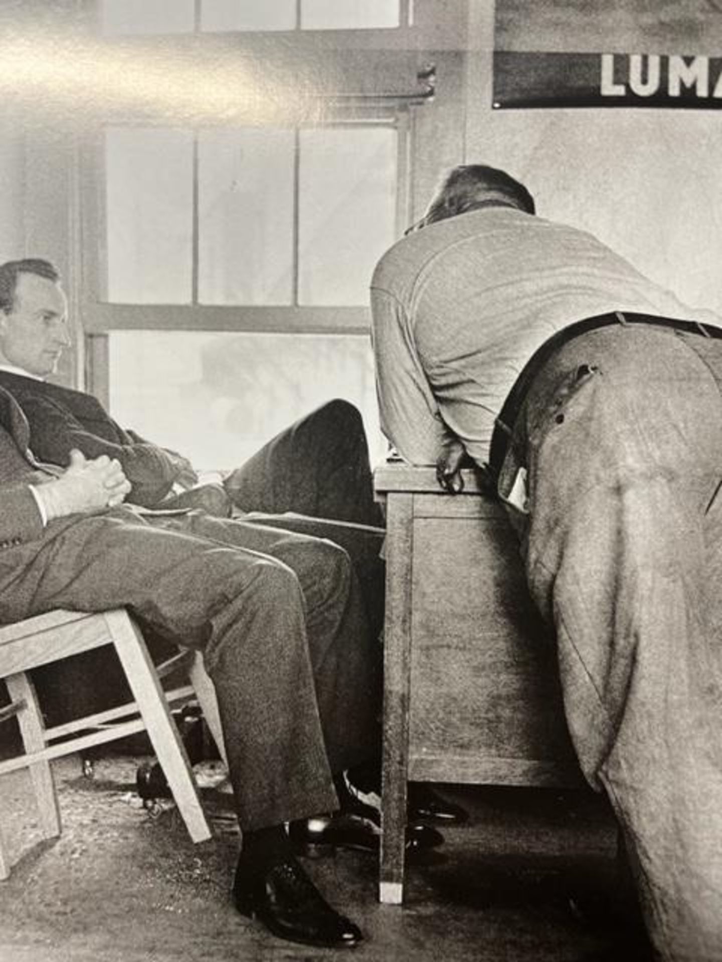 Dorothea Lange "Dairy Co-op Officials" Print. - Image 3 of 6