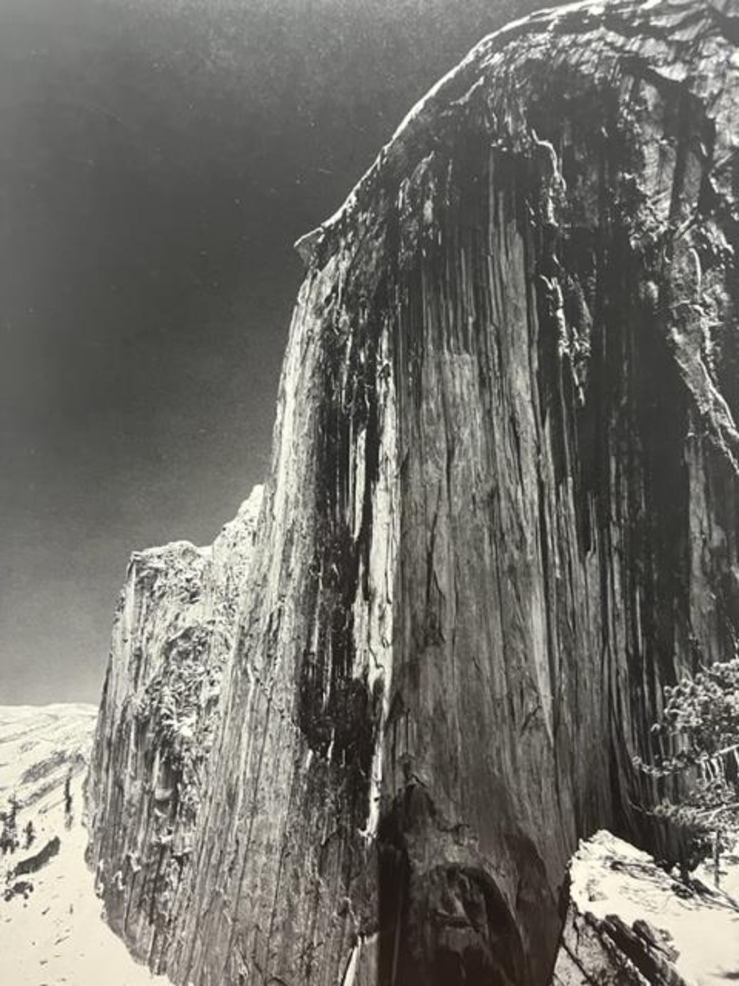 Ansel Adams "Monolith" Print. - Bild 3 aus 6