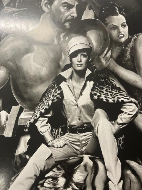 Helmut Newton "Fashion Yves Saint Laurent" Print. - Image 2 of 6