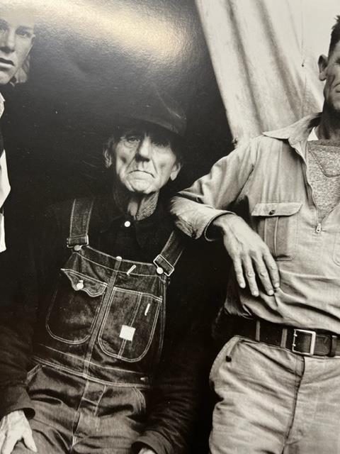 Dorothea Lange "Three Generations of Texans" Print. - Image 6 of 6