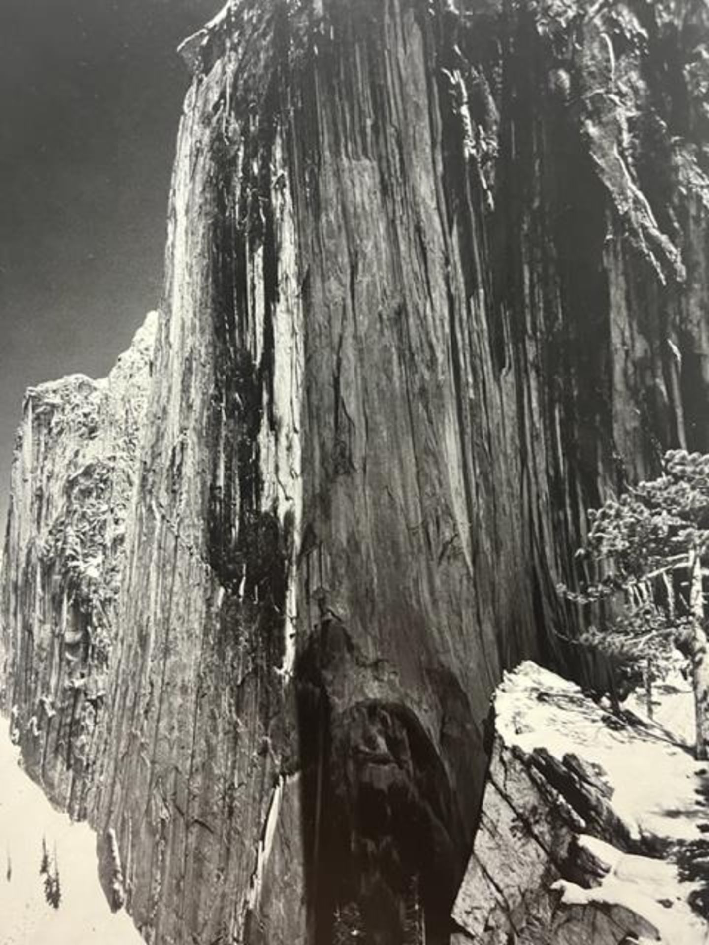 Ansel Adams "Monolith" Print. - Bild 5 aus 6