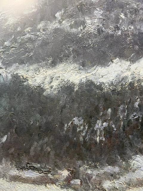 Claude Monet "Mount Koslaas" Print. - Image 6 of 6