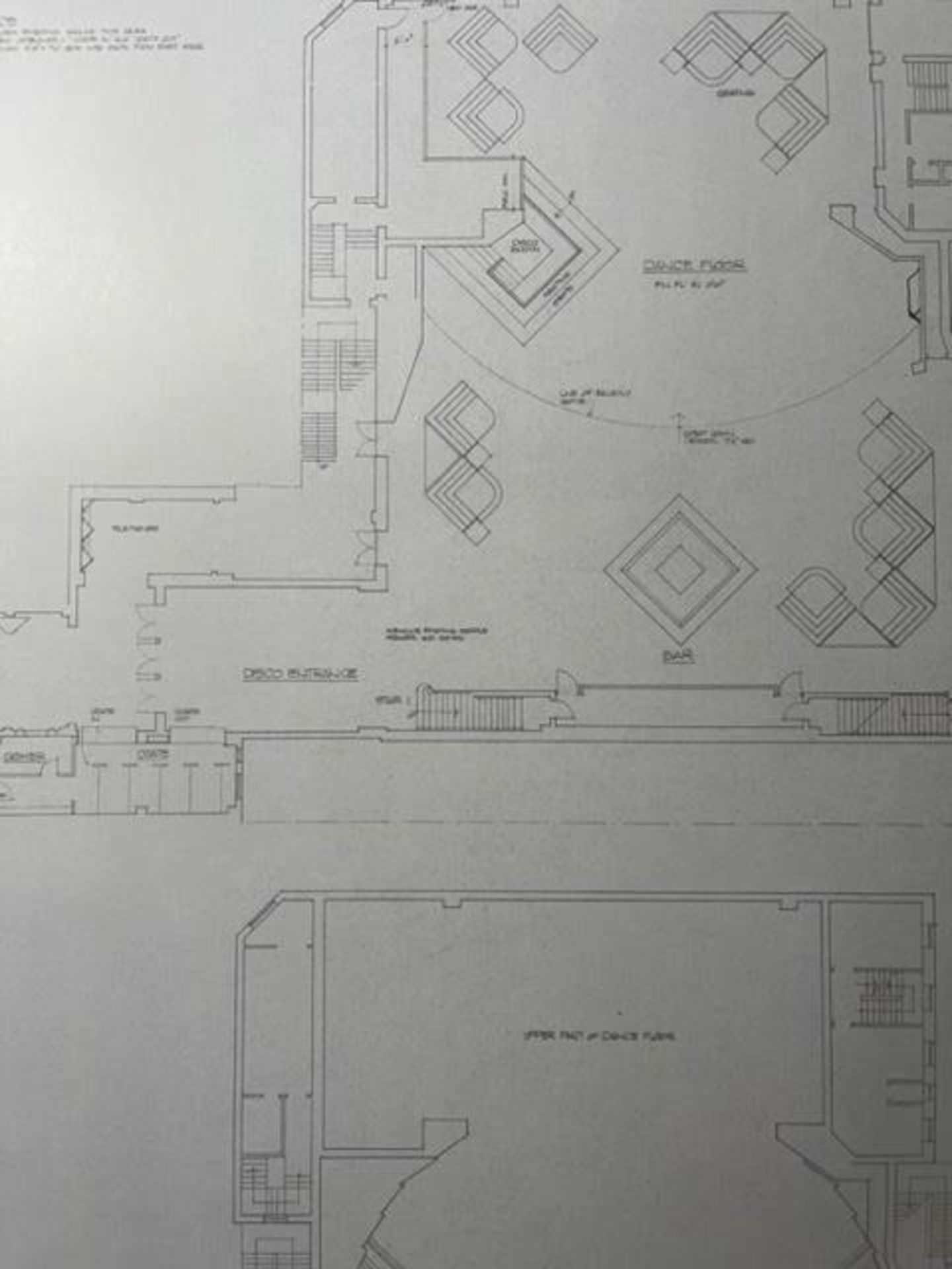 Studio 54 "Floor Plans" Print. - Image 2 of 6